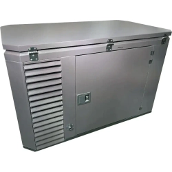 A-iPower A17000EAX бензиновый генератор в зимнем кожухе 1700SS RAL 7024 с блоком АВР 400В/100А (8 pin) 129123/29111