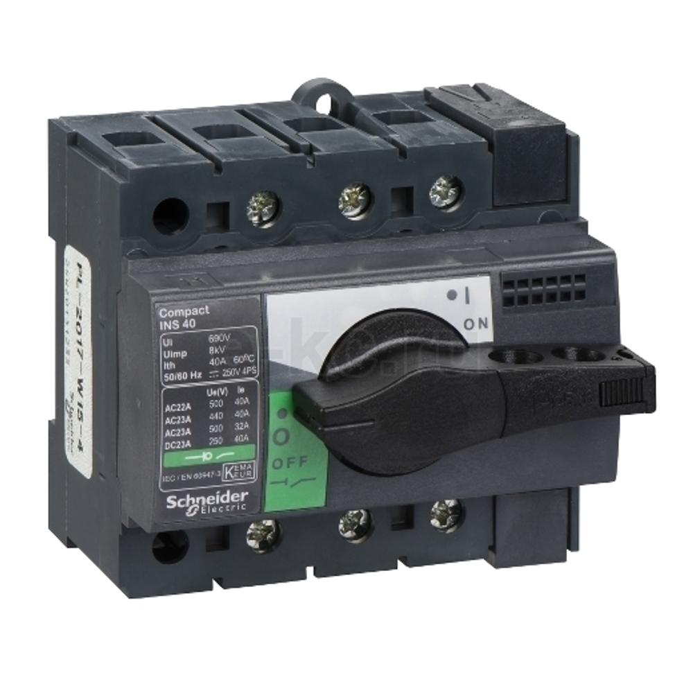 Выключатель разъед. INTERPACT INS 3р40А/ 28900