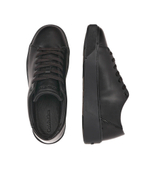 Кожаные кроссовки Calvin Klein - черный(HM0HM00869)