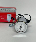 Клапан пневматический электромагнитный 12В-24В для сигнала, серый, TG (1 шт.) -