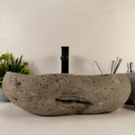 Раковина из речного камня RS-65149 51*37*14 0861