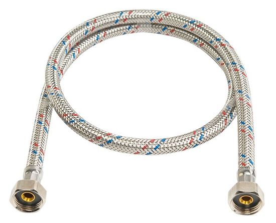 Гибкая подводка для воды Stout ВР 1/2" х ВР 1/2", длина 400 мм (SHF-0115-081515)