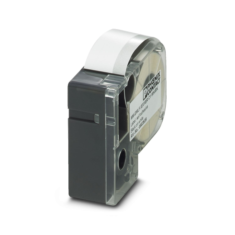 0803939 - MM-EMLF (EX18)R C1 WH/BK - Этикетка повышенной гибкости