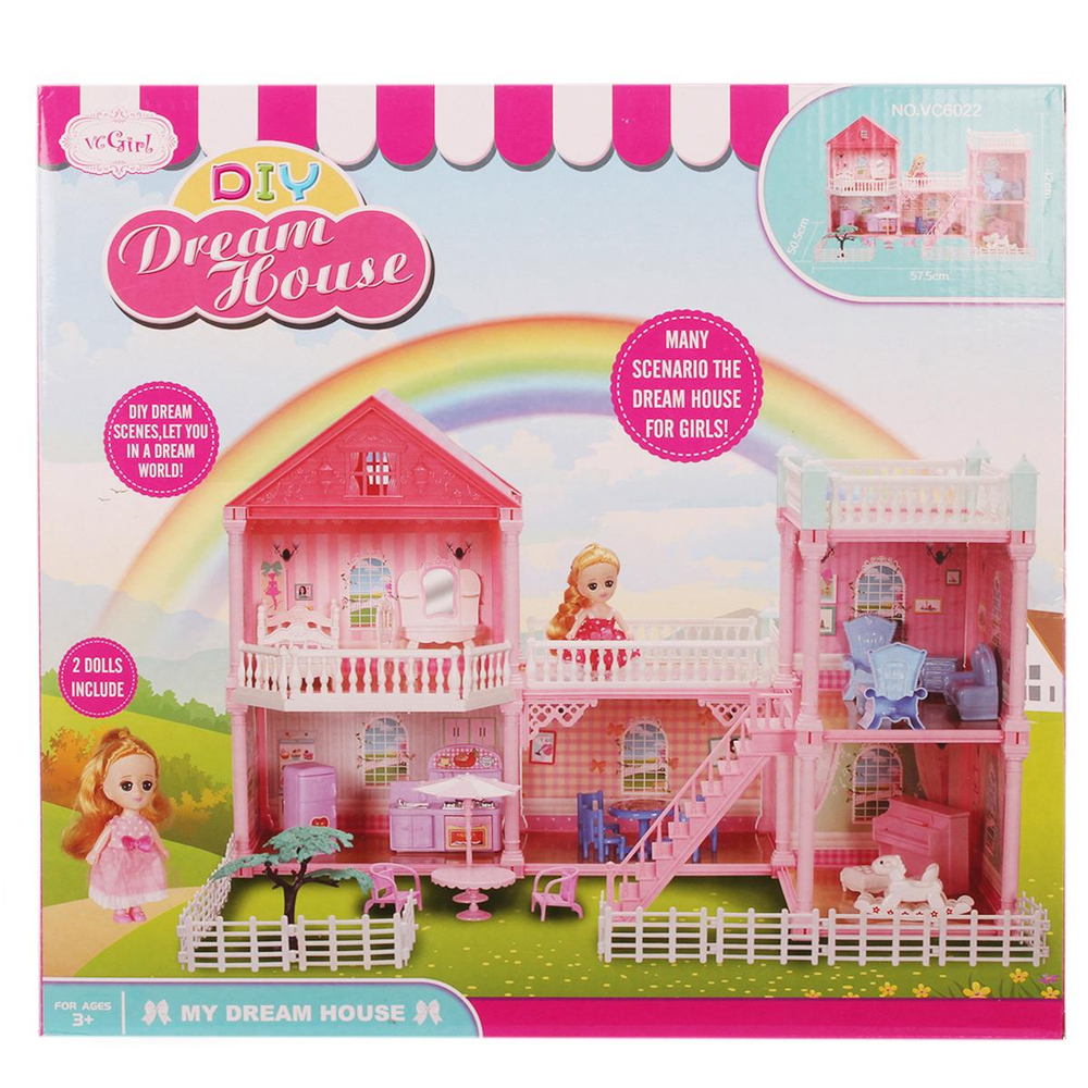 Дом для куклы, коробка VC6022