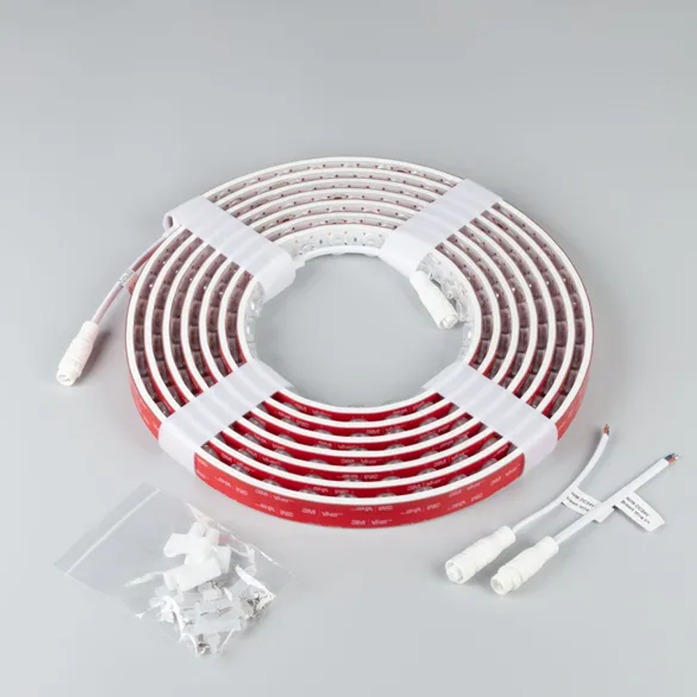 Светодиодная лента герметичная FLT-PS-A42-23mm 24V Warm3000 (21 W/m, IP67, 15deg, 5m) (Arlight, -) 049305