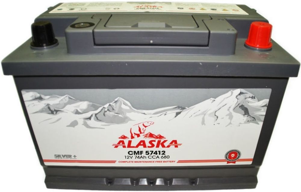 ALASKA CMF 6CT- 74 ( 57413 / 57412 ) аккумулятор