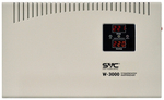 СТАБИЛИЗАТОР (AVR) SVC W-3000 3000BA/3000BT LED-ДИСПЛЕЙ ДИАПАЗОН РАБОТЫ AVR: 140-260В ВЫХ  220В+/-7%, КЛЕЕМНАЯ КОЛОДКА, ГАБАРИТЫ:380
