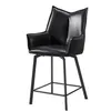 Полубарный стул Soho черный