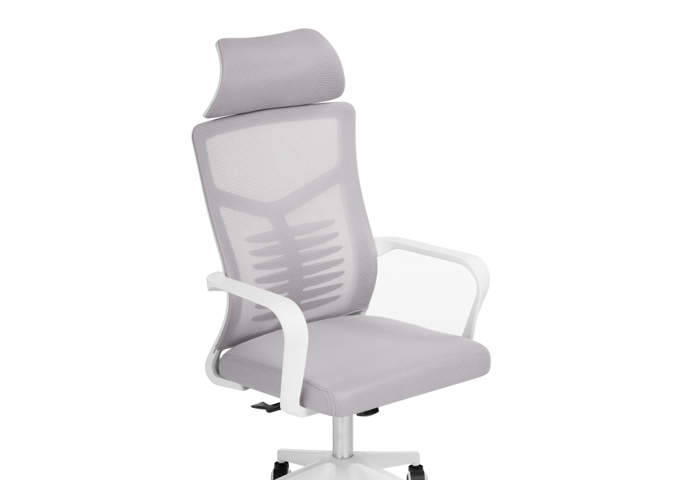 Компьютерное кресло Woodville Montana light gray, white