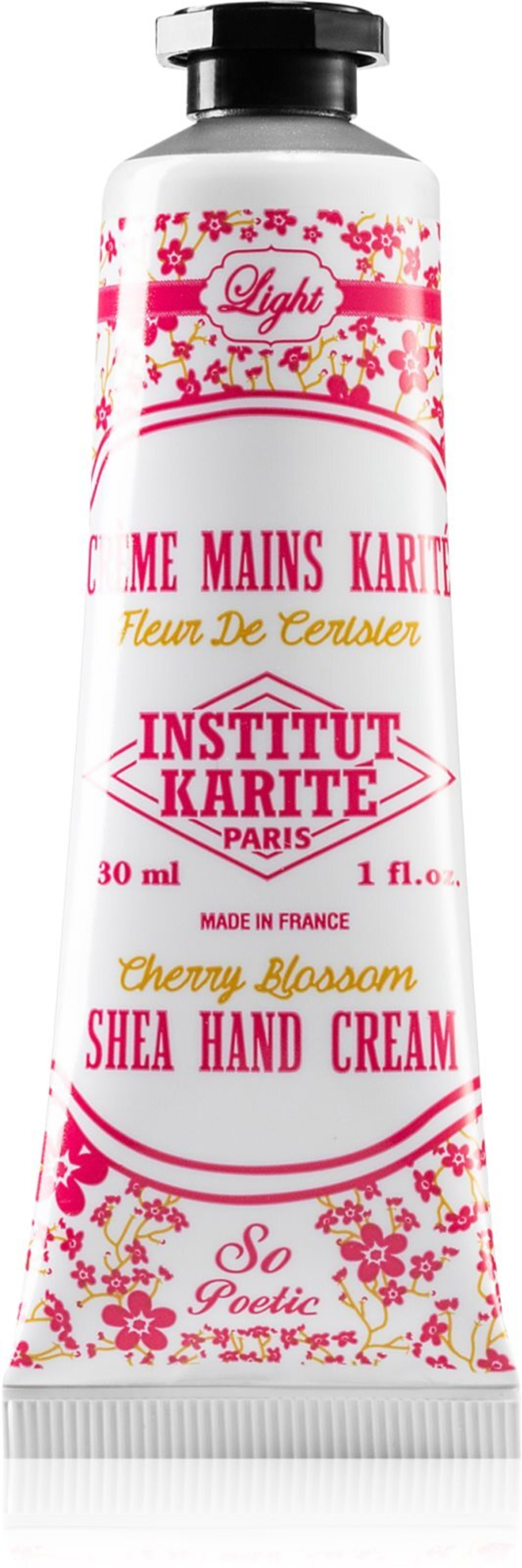 Institut Karite Paris Cherry Blossom So Poetic - легкий крем для рук /  z masłem shea tube only 30  ml  / GTIN 3760091908377