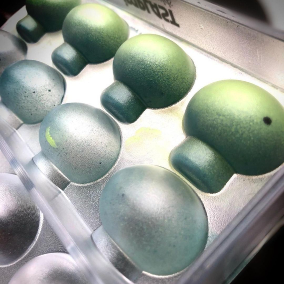 437 | Форма для шоколадных плиток &quot;Грибочки&quot; (275*175 мм)