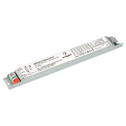 Блок питания ARJ-SP-38-PFC-1-10V-DALI2-PD (38W, 9-60V, 0.3-0.9A) (Arlight, IP20 Металл, 5 лет) 036287