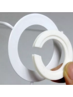 Абажур для торшера e27 тканевый декоративный