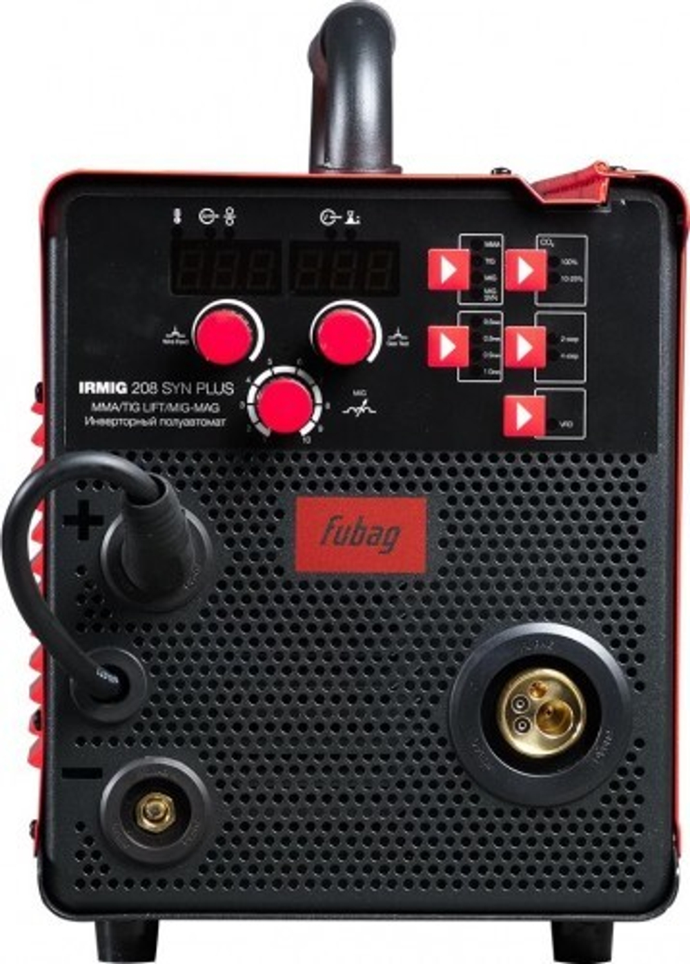 Сварочный полуавтомат FUBAG IRMIG 208 SYN PLUS (31447) + горелка fb 250 3m (fb 250 ergo 3m) (3844 31447.1