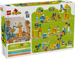 Конструктор LEGO Duplo 10476 3 in 1 Construction Site and Vehicles