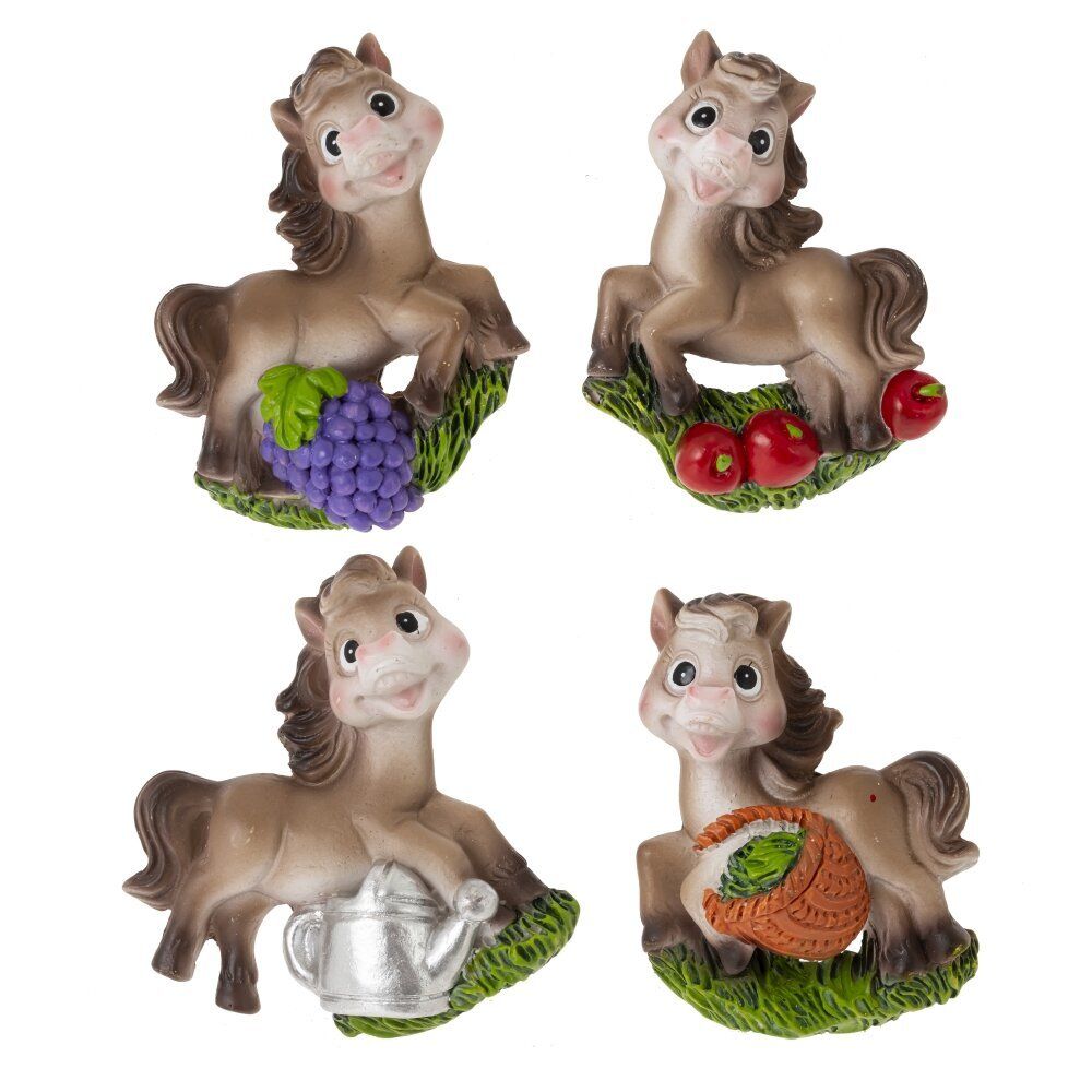 GAEM Магнит "Лошадка", L5 W2 H7 см, 4в.