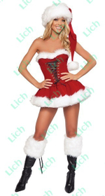 Костюм новогодней кокетки