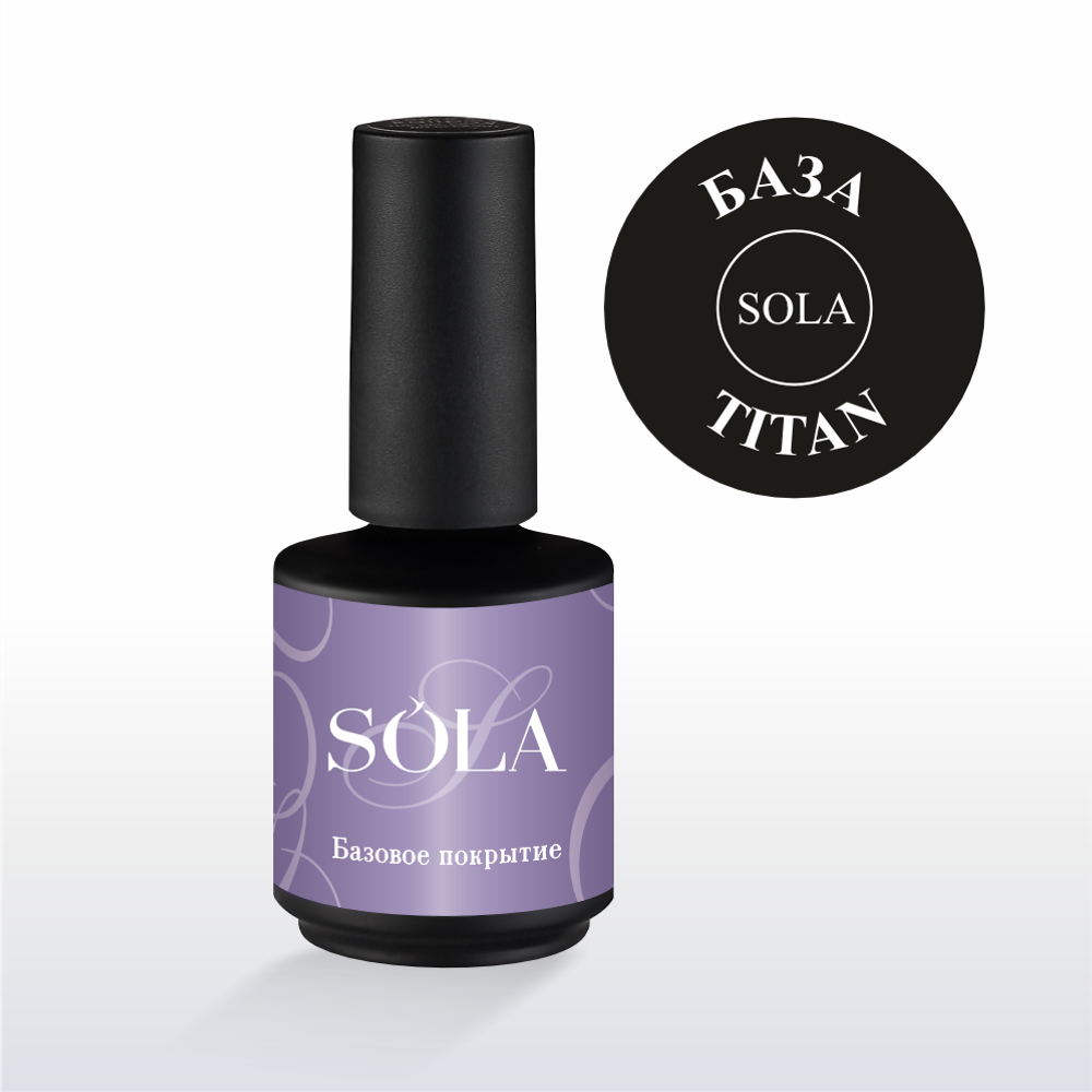SoLa Base Titan - Базовое покрытие Титан, 8мл
