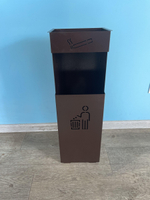 Урна металлическая УН-Б Коричневая