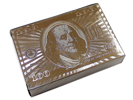 Карты игральные подарочные "СЕРЕБРО": 54 шт-JSD-2