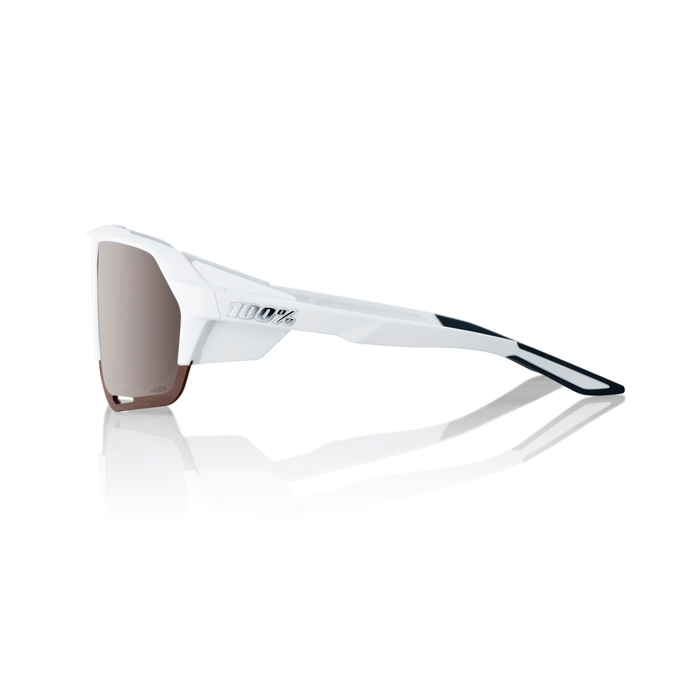 Спортивные очки с диоптриями 100% Norvik / Soft Tact White / HiPER Silver Mirror Lens