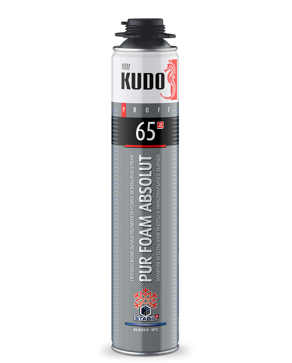 Пена полиуретановая монтажная KUDO PROFF 65 ALASKA