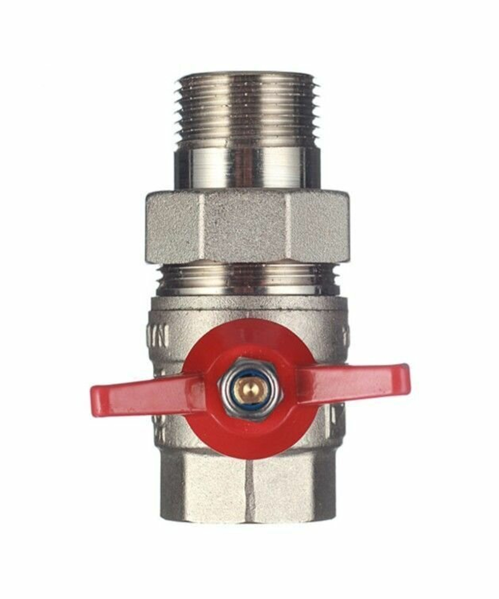 Кран шаровый VALTEC Base VT.227.N с накидной гайкой Ду 25 (1")