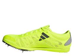 Мужские беговые кроссовки adidas Adizero XCS M лаймово-чёрные