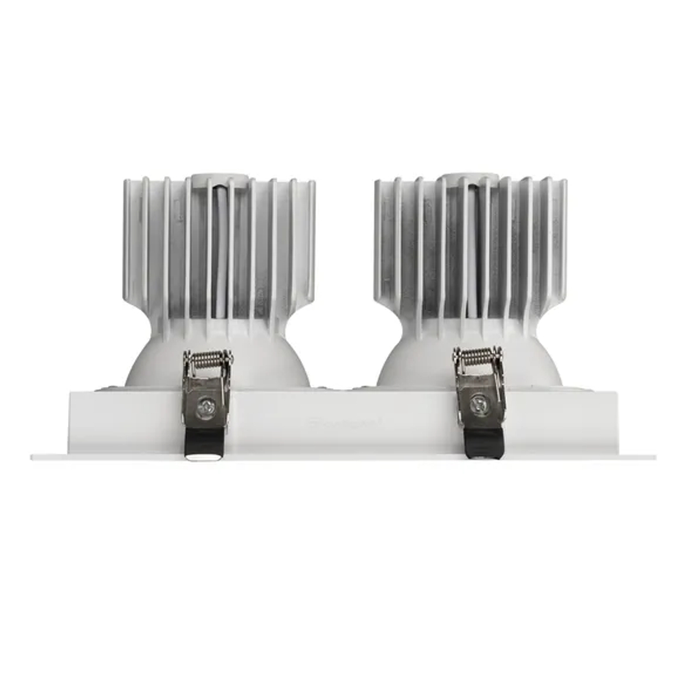 Светильник MS-VORTEX-BUILT-S250x140-2x30W Warm3000 (WH-WH, 50 deg, 230V) (Arlight, IP20 Металл, 5 лет) 042369