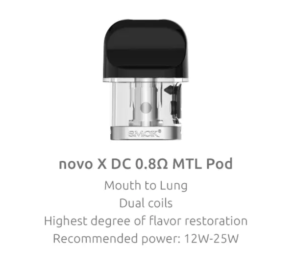 Купить Картридж SMOK NOVO X DC 0.8ohm MTL Pod