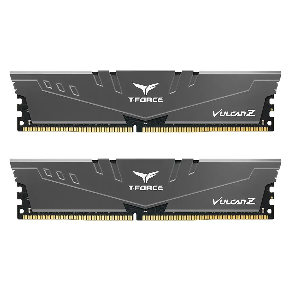 Оперативная память 16GB Kit (2x8GB) 3200MHz DDR4 Team Group VULCAN Z PC4-25600MB/s CL16-20-20-40 1.35V Gray TLZGD416G3200HC16FDC01
