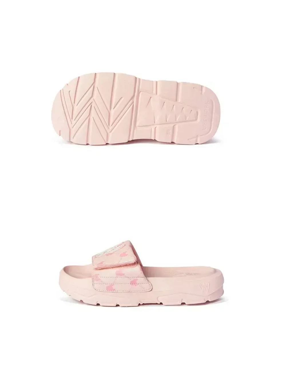 Шлепанцы на липучке spacerun (ladogram)