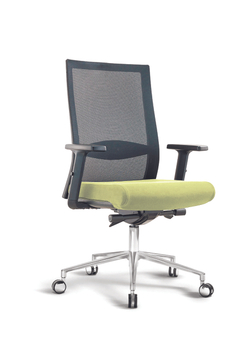 Брента/Brenta кресло операторское со спинкой-сеткой на пятилучие