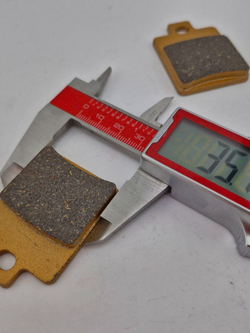 Тормозные колодки дисковые X-TECH для мотоцикла - износостойкие, полуметаллические