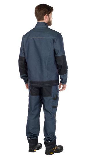 Куртка "Левел" (синий/черный)