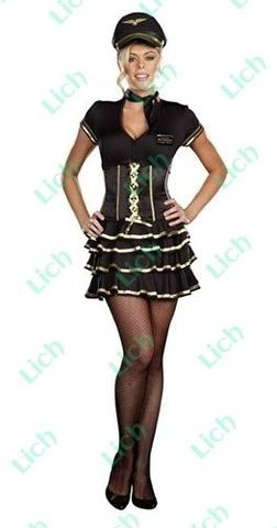 Костюм стюардесы Miss Frieda Mingle