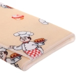 Коврик для сушки посуды 38*50см «Поваренок» бежевый