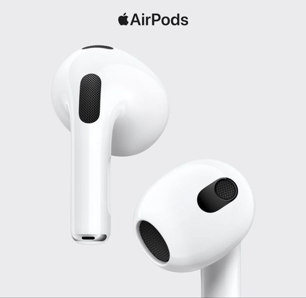 Наушники Apple AirPods 4 ANC, Bluetooth, вкладыши, белый