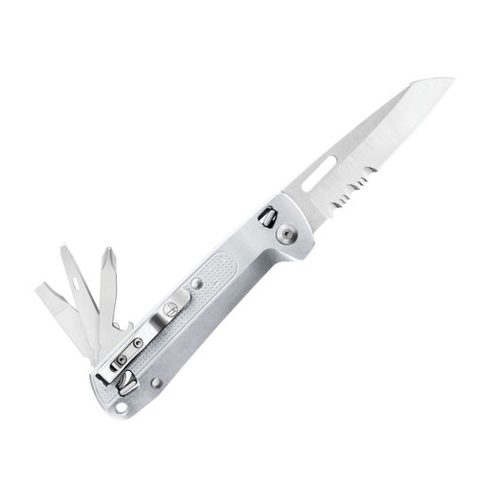 Складной нож Leatherman Мод. FREE K2X SILVER (8 инструментов)