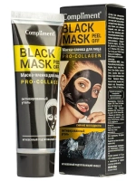 Compliment BLACK MASK Маска-пленка для лица PRO-COLLAGEN NEW 80мл