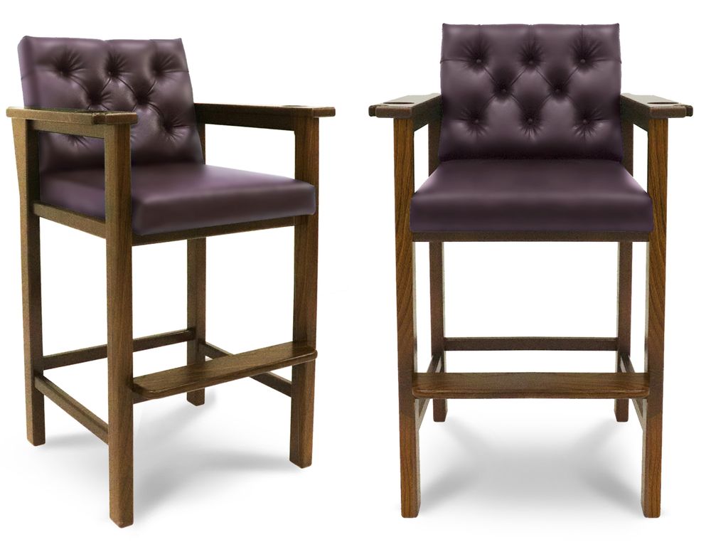 Стул бильярдный Версаль ясень (№4,Винилискожа (Dark Geen Темно-зеленый) цвет №206 ш1,44м,Винилискожа D.Green)