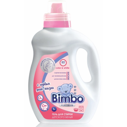 Гель для стирки Bimbo Platinum 0+ 1 л