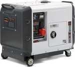 Электростанция дизельная с воздушным охлаждением DAEWOO DDAE 9000SSE-3 в кожухе