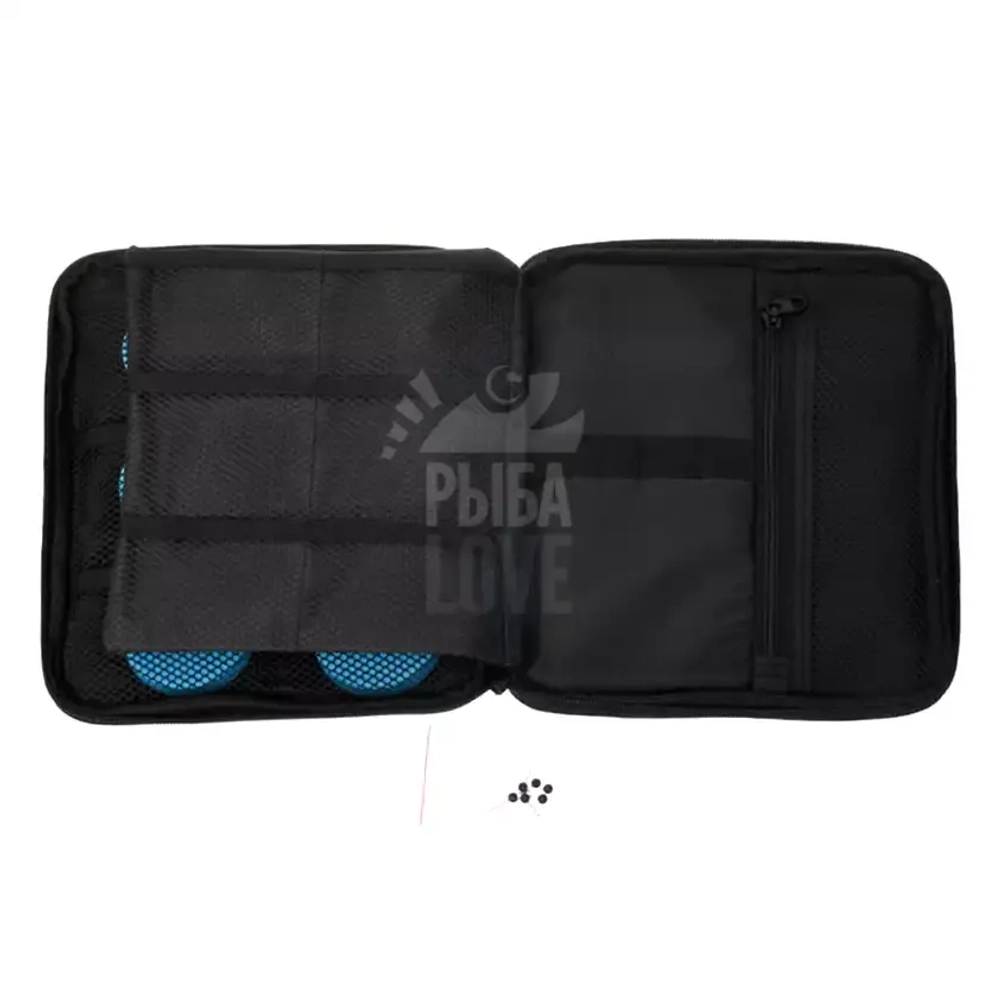 Поводочница-органайзер FLAGMAN Soft Rig Case & Accessories Case 6 Eva Spools 27x22x3см