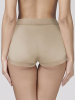 Высокие трусики-слипы из мягкого микромодала (Размер: XL) (Цвет: черный)