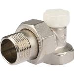 Клапан балансировочный угловой STOUT - 3/4" (ВР/НР-американка, PN10, Tmax 120°C)