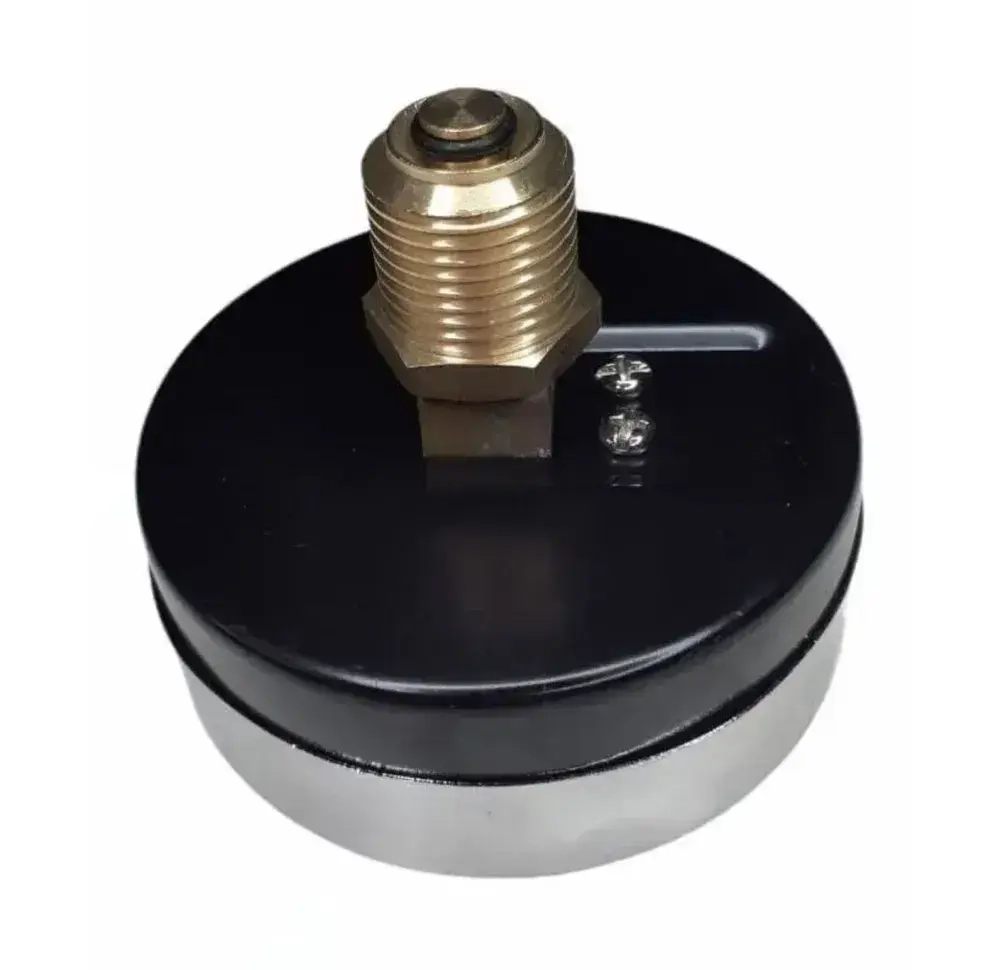 Термо-манометр аксиального подключения 1/2" - 6 бар, 80 мм