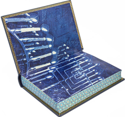 "Книга притч царя Соломона". Подарочное издание в кожаном переплете