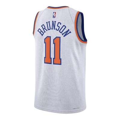 Баскетбольная джерси Nike Dri-FIT NBA Swingman Jersey Association Edition 2022/23 New York Knicks Jalen Brunson White