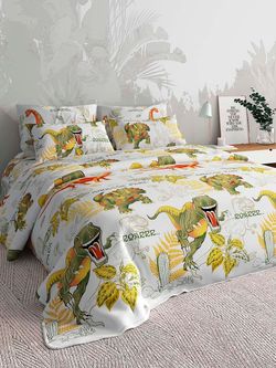 Простынь Сказка "Динозаврики" 200х215 см